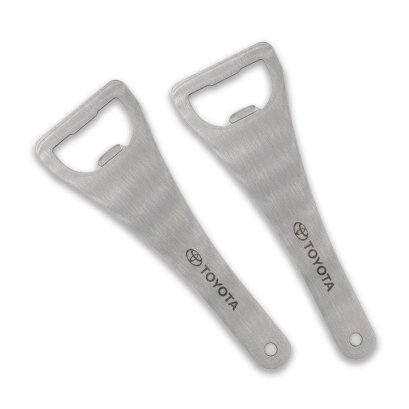 ที่เปิดขวดสแตนเลสพรีเมี่ยม สั่งผลิตพร้อมสลักหรือเลเซอร์โลโก้บริษัท ดีไซน์เรียบหรู แข็งแรง ทนทาน เหมาะสำหรับเป็นของขวัญองค์กรที่มีระดับ