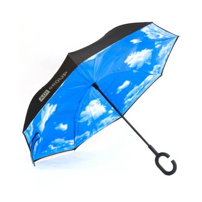 ร่มกลับด้านพรีเมี่ยม สำหรับใช้ในรถยนต์ นวัตกรรมเปิด-ปิดที่ไม่เปียกเลอะเทอะ สะดวกสบายสำหรับผู้บริหารและบุคลากรทุกระดับ