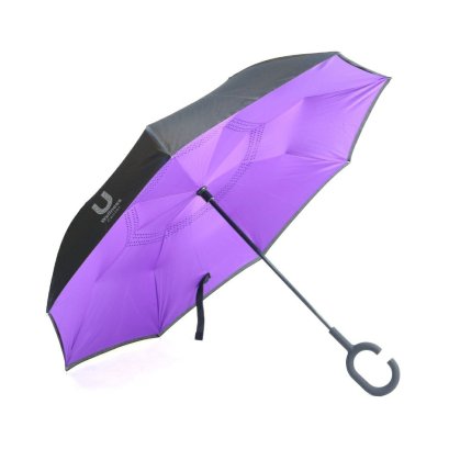 ร่มกลับด้านพรีเมี่ยม สำหรับใช้ในรถยนต์ นวัตกรรมเปิด-ปิดที่ไม่เปียกเลอะเทอะ สะดวกสบายสำหรับผู้บริหารและบุคลากรทุกระดับ