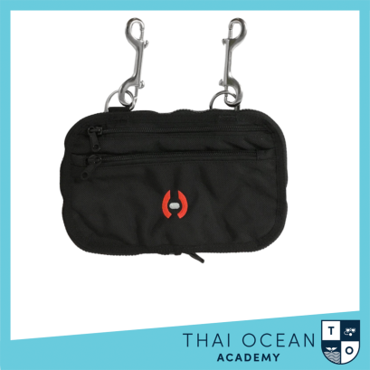 Hollis Storage Pocket With Stainless Steel Snaps