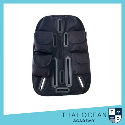 OMS Back Pad with integrated Trim Weight Pockets