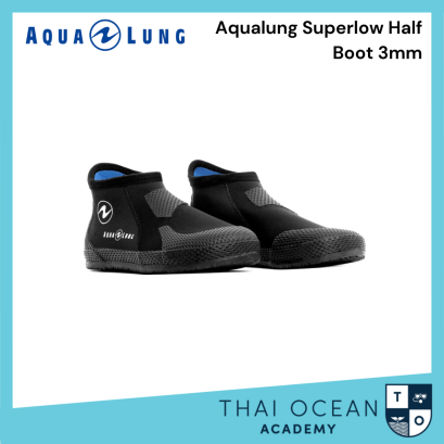 AQUALUNG รุ่น Superlow Half Boot 3mm