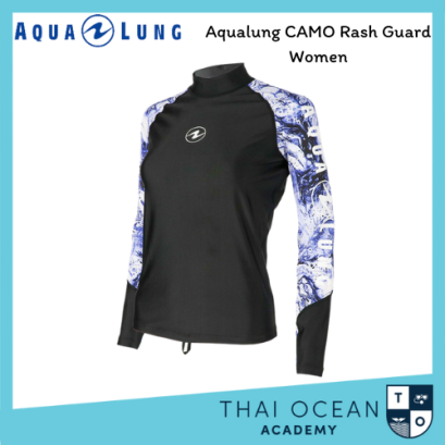 Aqualung CAMO Rash Guard Women