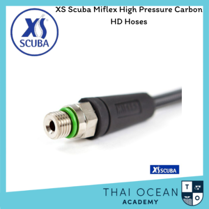 XS Scuba Miflex High Pressure Carbon HD Hoses