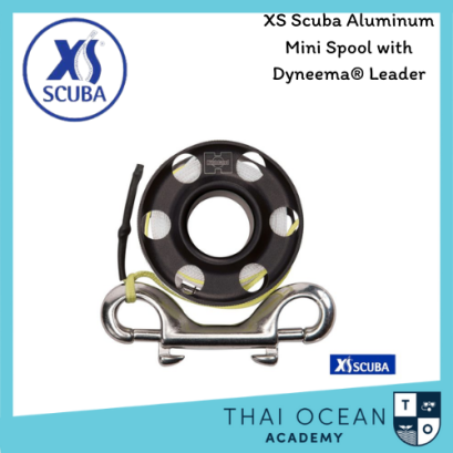 XS Scuba Aluminum Mini Spool with Dyneema® Leader