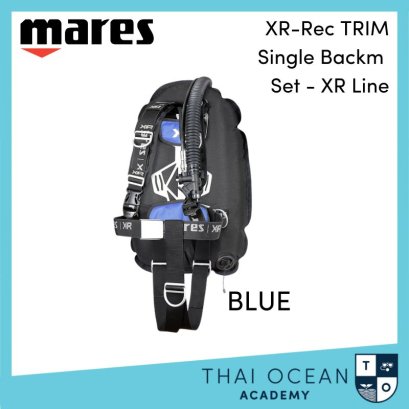 Mares XR-Rec TRIM Single Backm. Set - XR Line BCD