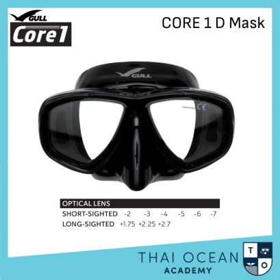 GULL CORE 1D MASK Double lens mask.