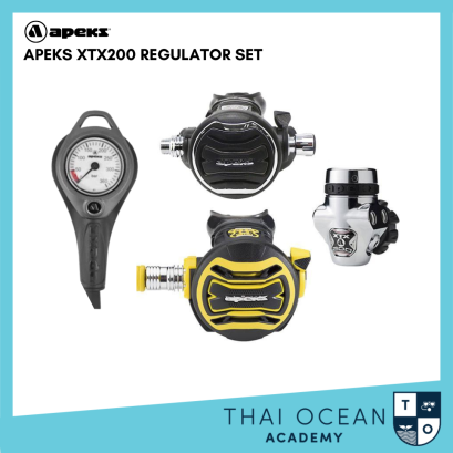 Apeks XTX 200 Regulator Set