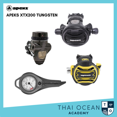 Apeks XTX 200 Tungsten Regulator Set
