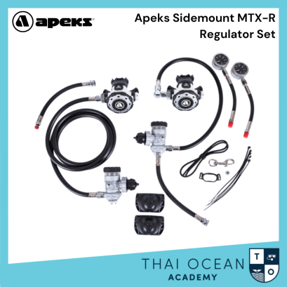 Apeks Sidemount MTX-R Regulator Set