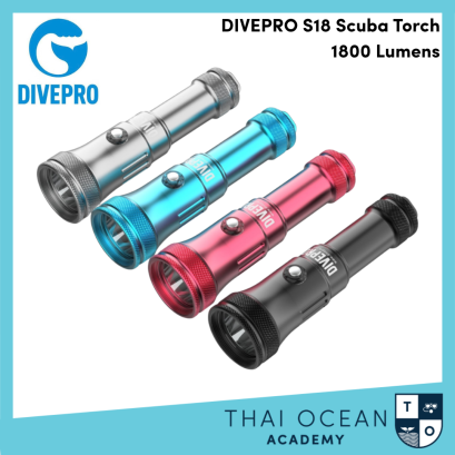 Divepro S18 scuba torch