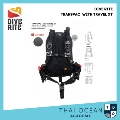Dive Rite Transpac XT + Travel XT Wing BCD Set (25lb)