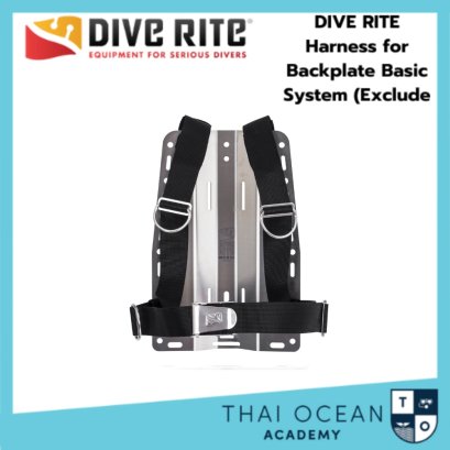 DIVE RITE Harness for Backplate Basic System (Exclude Plate)