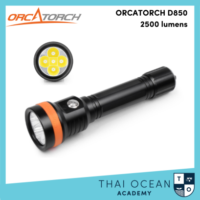 ORCATORCH D850 2500 lumens