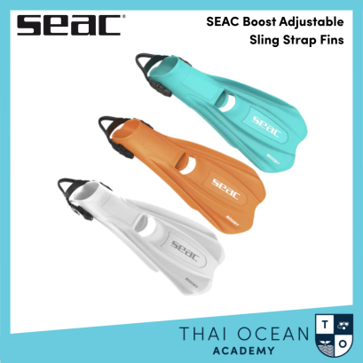 SEAC Boost Adjustable Sling Strap Fins