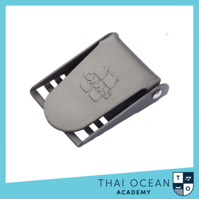 OMS Aluminum weight belt buckle