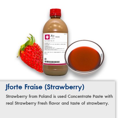 Jforte Fraise (Strawberry)
