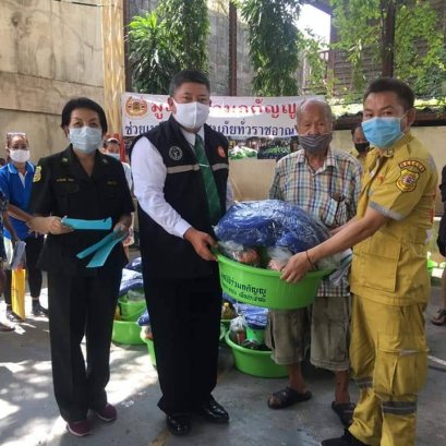 "ร่วมกตัญญู"เข้าช่วยเหลือผู้ประสบอัคคีภัยชุมชนสวนอ้อย