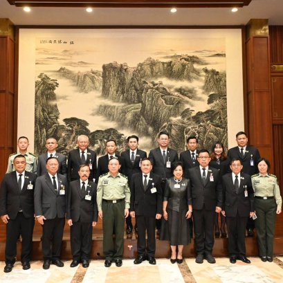 "กมธ.ทหาร วุฒิสภา"หารือทูตจีน สะท้อนความสัมพันธ์ 2ชาติแน่นแฟ้น