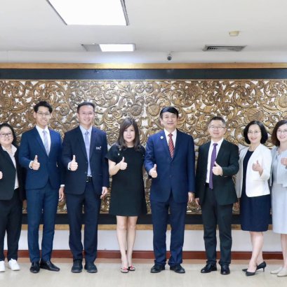 ปธ.สมาคมการสอนภาษาจีนโลกเยี่ยมชม สถาบันขงจื่อเส้นทางสายไหมทางทะเล-DPU.