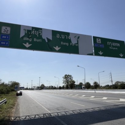 วอนหน่วยงานรับผิดชอบเร่งแก้ไข ป้ายบอกทางหลุดร่อนทำผู้ใช้เส้นทางสับสน