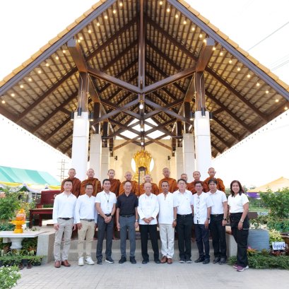 ชาวโรงไฟฟ้าพระนครใต้พร้อมใจร่วมสวดมนต์ ถวายหลวงพ่อเจ็ดกษัตริย์ประจำปี 69