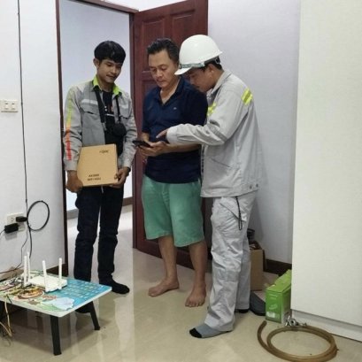 AIS 3BB FIBRE 3 ระดมวิศวกรเคาะประตูช่วยซ่อม ฟื้นเน็ตไฟเบอร์ให้ถึงบ้านเคียงข้างชาวหาดใหญ่