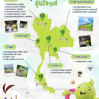 AIS จับมือ ททท.สานต่อแคมเปญ "สุขใจ เที่ยวไทย อุ่นใจทุกที่"