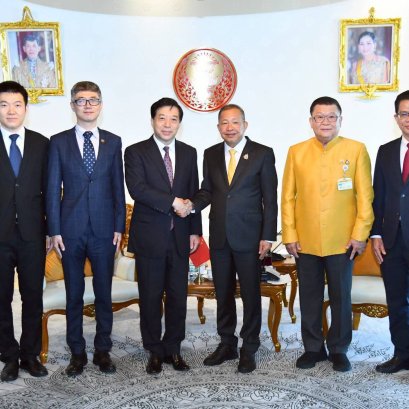 "ทูตจีน"เข้าอำลาตำแหน่งต่อประธานวุฒิสภา สะท้อนสัมพันธ์แน่นแฟ้น 2 ชาติ