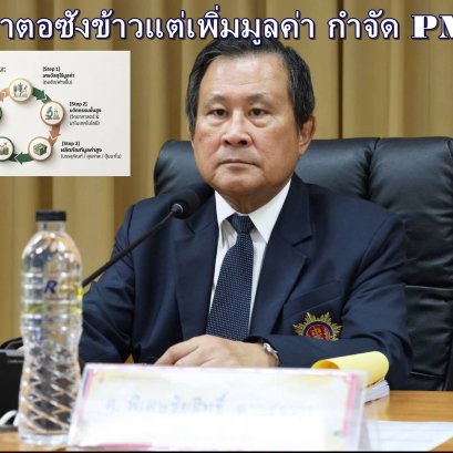คณะวิทย์ฯมทร.สุวรรณภูมิเจ๋งนำเสนอแนวคิด ลดการเกิดฝุ่นPM 2.5จากภาคการเกษตร 