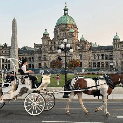 โลกสวยด้วย"มือถือ" นั่งรถม้าชมความงาม”วิกตอเรีย-แคนาดา”