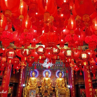 “ซินเจียยู่อี่ ซินนี้ฮวดไช้” ตรุษจีนกับภาพชุดงดงามที่วัดเล่งเน่ยยี่