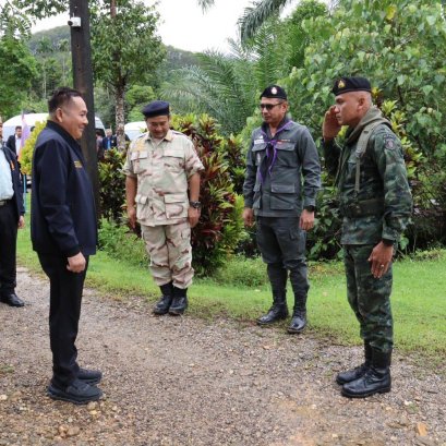 "กมธ.การทหารฯ วุฒิสภา"ลงพื้นที่ ห่วงยาเสพติดระบาดชายแดนระนอง 