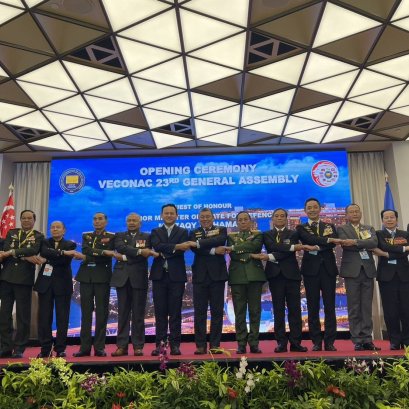 "ผอ.องค์การสงเคราะห์ทหารผ่านศึก" ร่วมประชุมสมัชชาสมาพันธ์ทหารผ่านศึกอาเซียนฯ