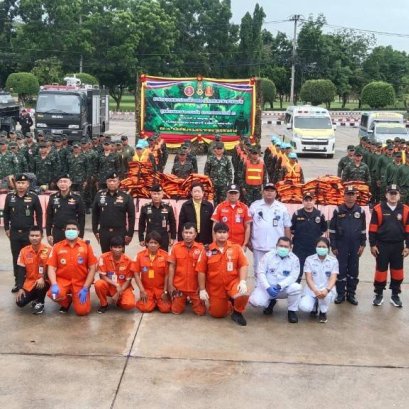 "บิ๊กทหาร"ตรวจหน่วยบรรเทาสาธารณภัยฯ ย้ำพร้อมเข้าพื้นที่ช่วยเหลือปชช.อย่างรวดเร็วที่สุด 