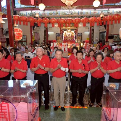 "ป่อเต็กตึ๊ง"จัดพิธีจุดเทียน เปิดงานเทศกาลตรุษจีนประจำปี 2569 