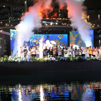 สมุทรปราการสืบสานประเพณีลอยกระทง ภายใต้ชื่อ"ศรัทธาธารา บูชาคงคา มิ่งมงคลเมืองปากน้ำ"