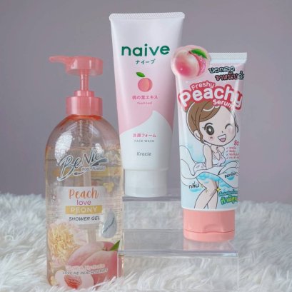 ไอเท็มอาบน้ำเอาใจเหล่าพีชเลิฟเวอร์