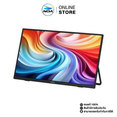 MONITOR (จอมอนิเตอร์) ACER 15.6" PM161Q Jbmiuux รับประกันศูนย์ไทย 3ปี