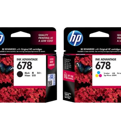 หมึกแท้ เครื่องปริ้น HP Ink 678