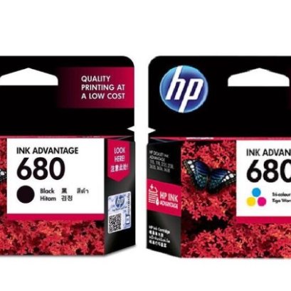 หมึกเครื่องปริ้น HP Ink 680