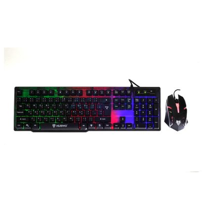 KEYBOARD & MOUSE  NUBWO INFAREZ NKM-300 (BLACK)