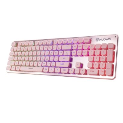 NUBWO USB GAMING KEYBOARD FORTUNE NK-032 Pink