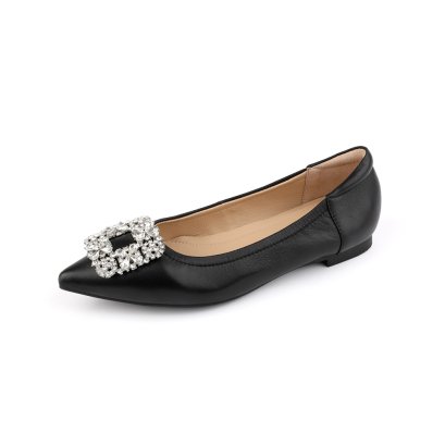 Carrie Charcoal White Crystal