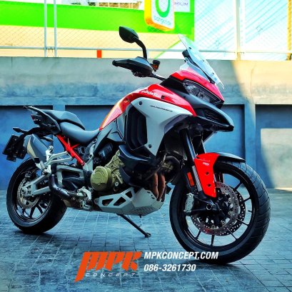 ducati multistrada v4 ซื้อขายรถมือสอง ดูคาติ bike for sale used bike touring ของแต่งรถ ท่อเทอมิ อาคาโพวิค akrapovic termignoni mpk concept