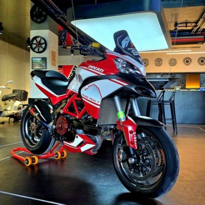 ducati multistrada v4 ซื้อขายรถมือสอง ดูคาติ bike for sale used bike touring ของแต่งรถ ท่ออาคาโพวิค akrapovic mpk concept ราคาถูก ล้อoz brembo ด้วงหลังปั๊มเบรมโบ้ gp4rx ปลอกมือ rizoma