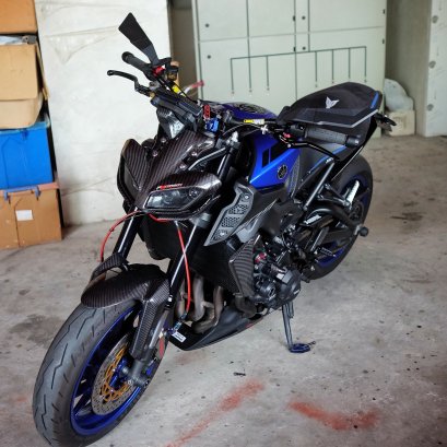 รถมือสอง YAMAHA MT09 AKRAPOVIC FULL SYSTEM+BREMBO ราคาถูก