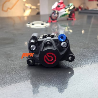  Brembo rear caliper ปักข้างดำโลโก้แดง ปั๊มเบรมโบ้ ของแท้