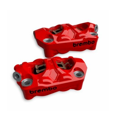 Brembo_hypure_100mm_red เบรมโบ้ แดง ปั๊มเบรคหน้า ducati panigale v4