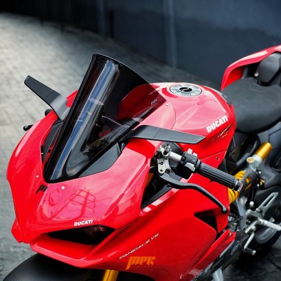 ducati_panigale_v2_ของแต่งรถดูคาติ_ชิวหน้า_smoke_puig_กระจกพับได้_rizoma_stealth